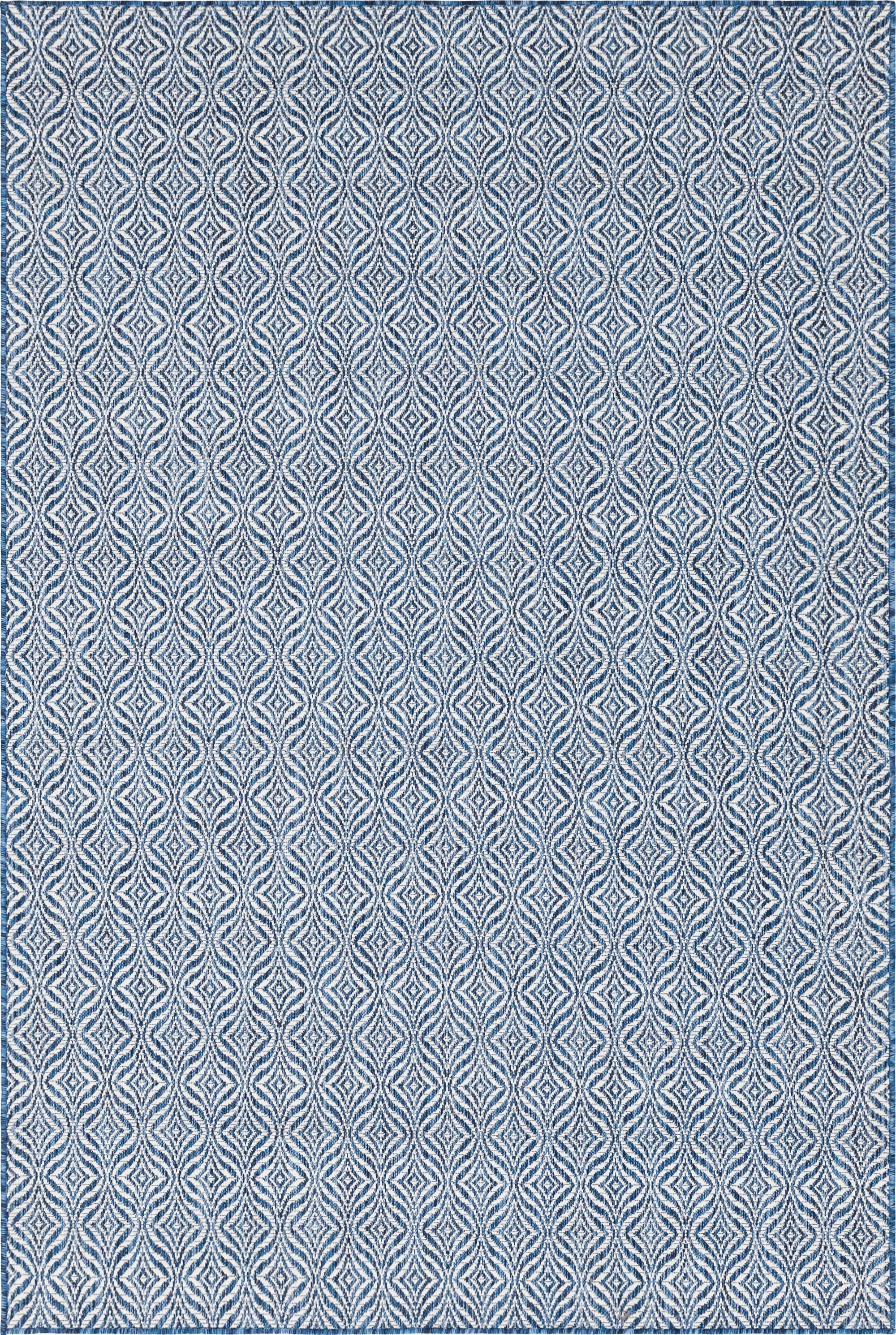  6' x 9'  Washable Lattice Indoor / Outdoor Rug