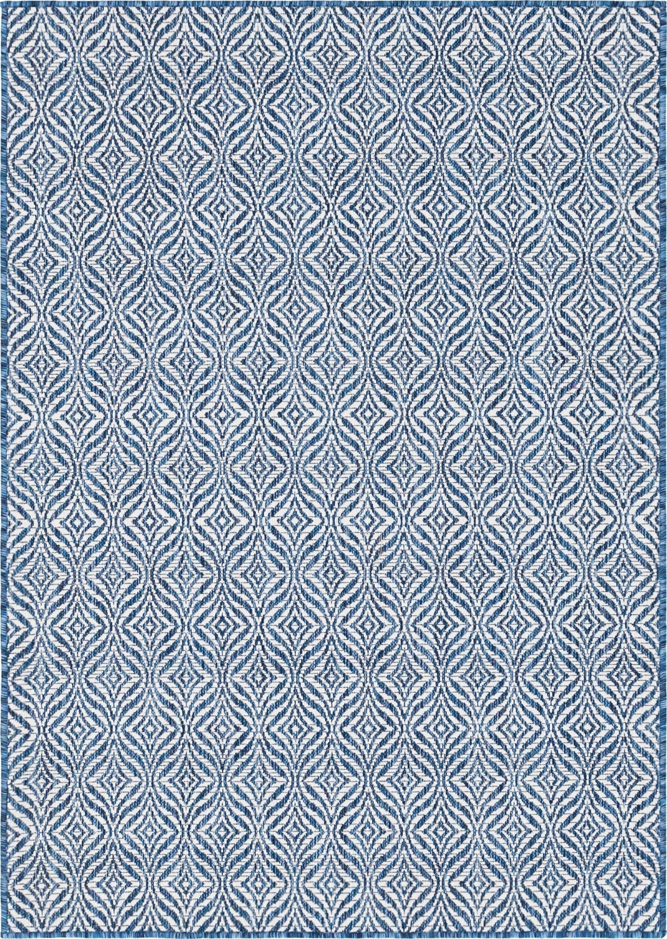  4' x 6'  Washable Lattice Indoor / Outdoor Rug