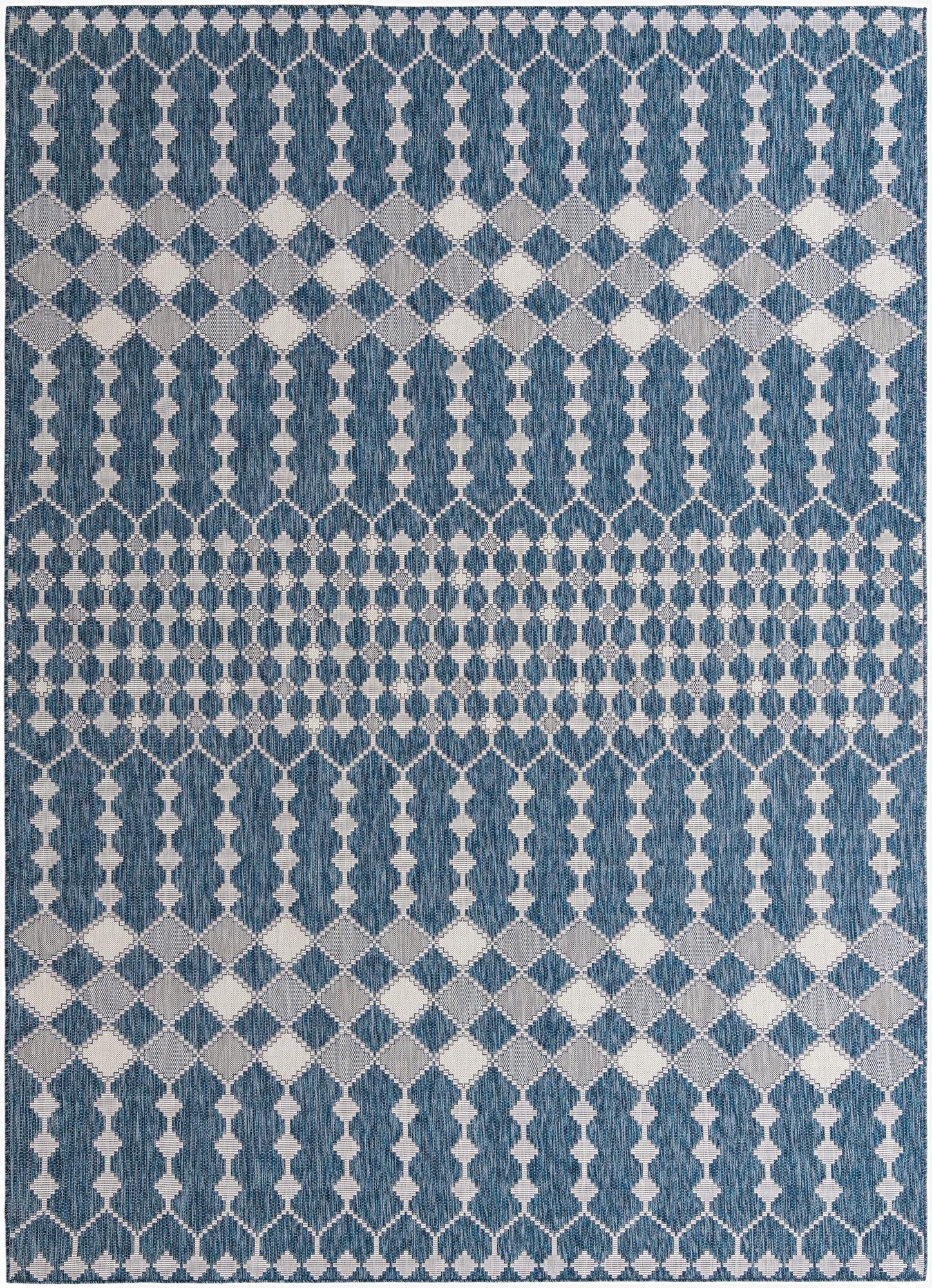  10' x 14'  Washable Lattice Indoor / Outdoor Rug