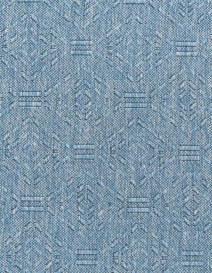 Detail image of  3' 10 x 6' 1  Washable Modern Indoor / Outdoor Rug