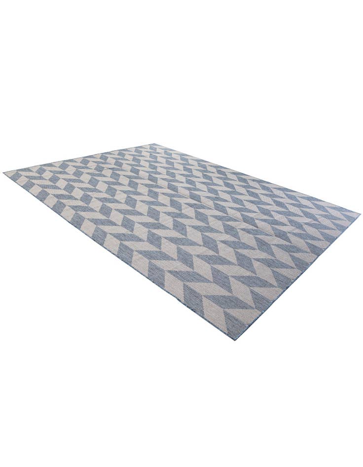 Detail image of  9' 2 x 12' 5  Washable Modern Indoor / Outdoor Rug