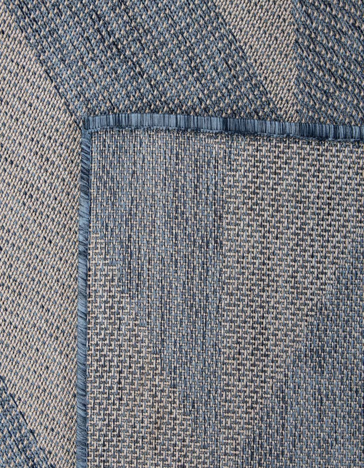 Detail image of  9' 2 x 12' 5  Washable Modern Indoor / Outdoor Rug