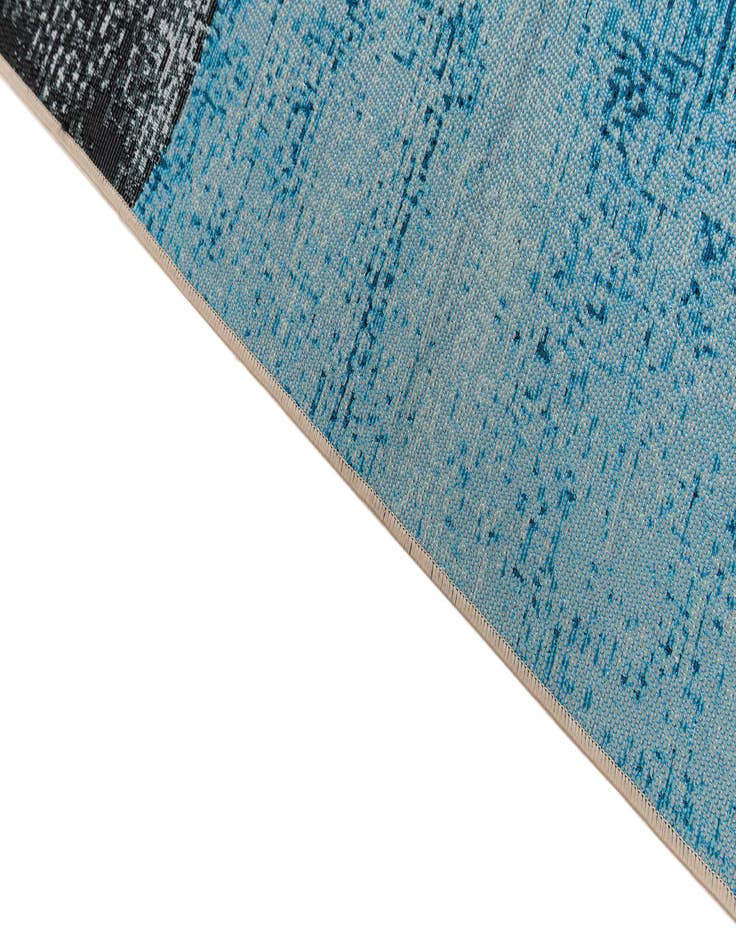 Detail image of  5' 3 x 7' 8  Washable Modern Indoor / Outdoor Rug
