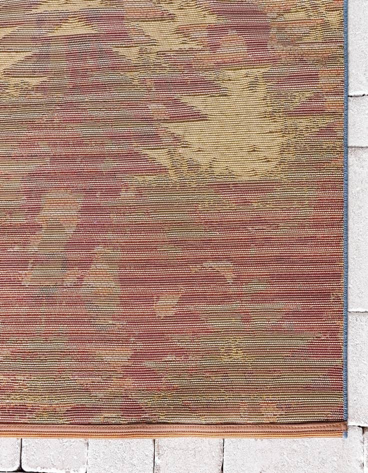 Detail image of  2' 2 x 3'  Washable Modern Indoor / Outdoor Rug