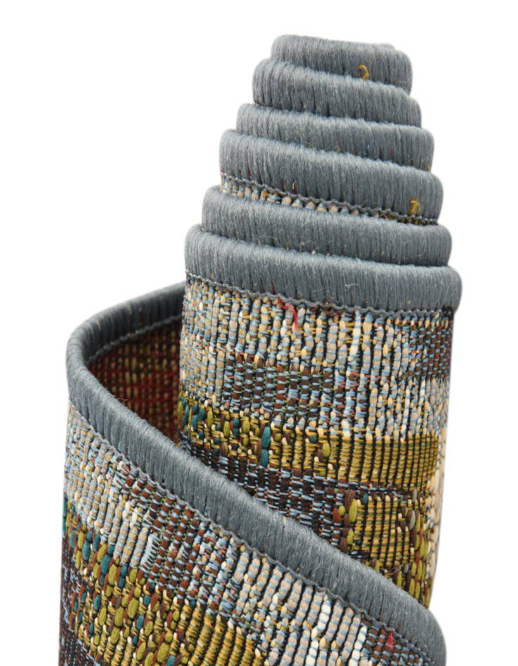 Detail image of  10' x 12' 2  Washable Modern Indoor / Outdoor Rug