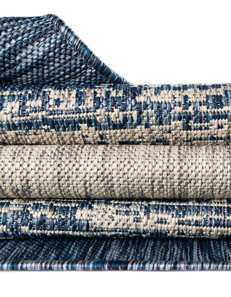 Detail image of  4' x 6'  Washable Modern Indoor / Outdoor Rug