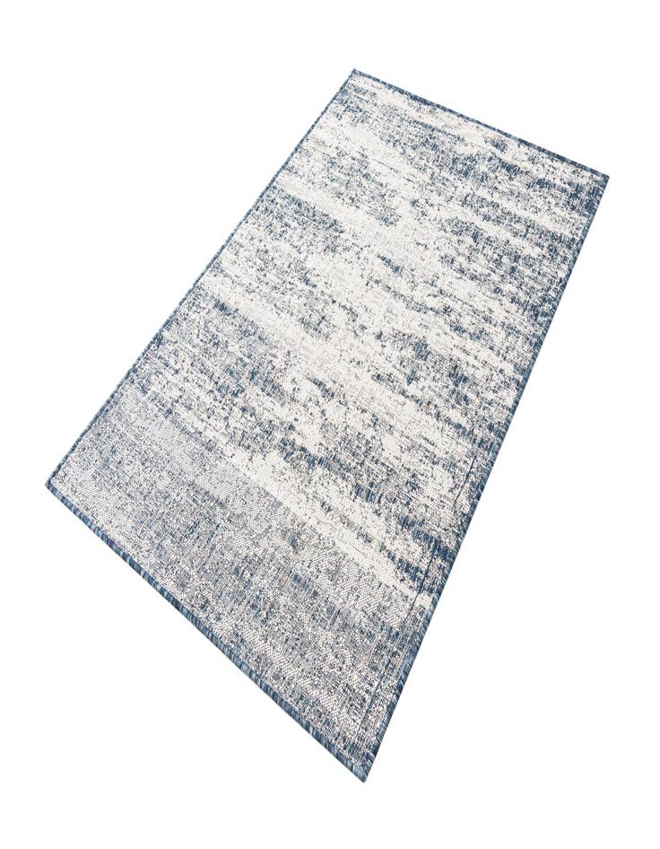 Detail image of  3' x 5' 3  Washable Modern Indoor / Outdoor Rug