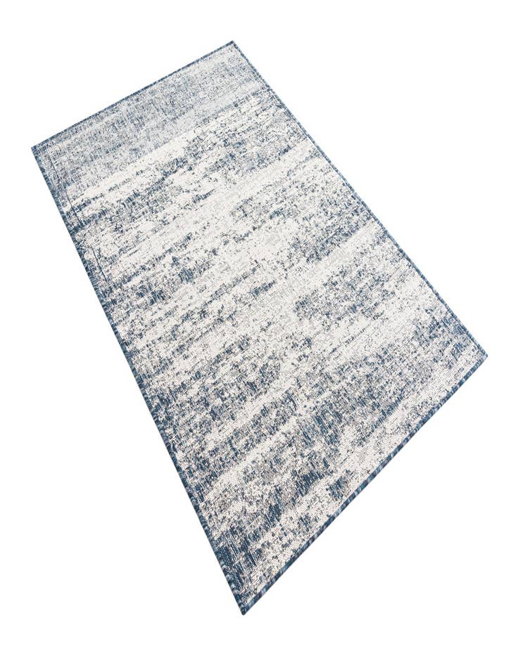 Detail image of  3' x 5' 3  Washable Modern Indoor / Outdoor Rug