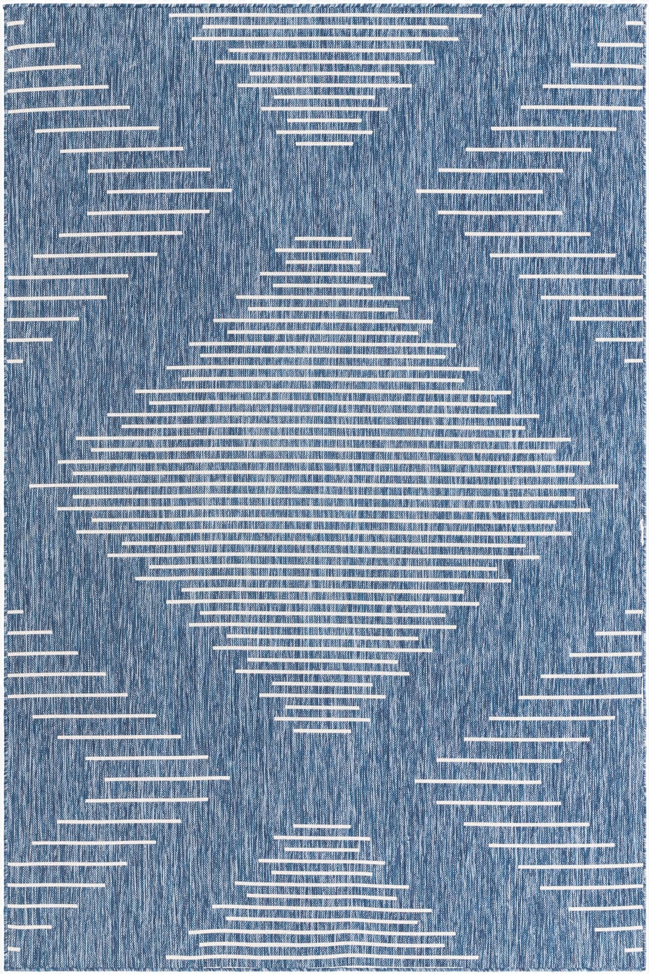  6' x 9'  Washable Modern Indoor / Outdoor Rug