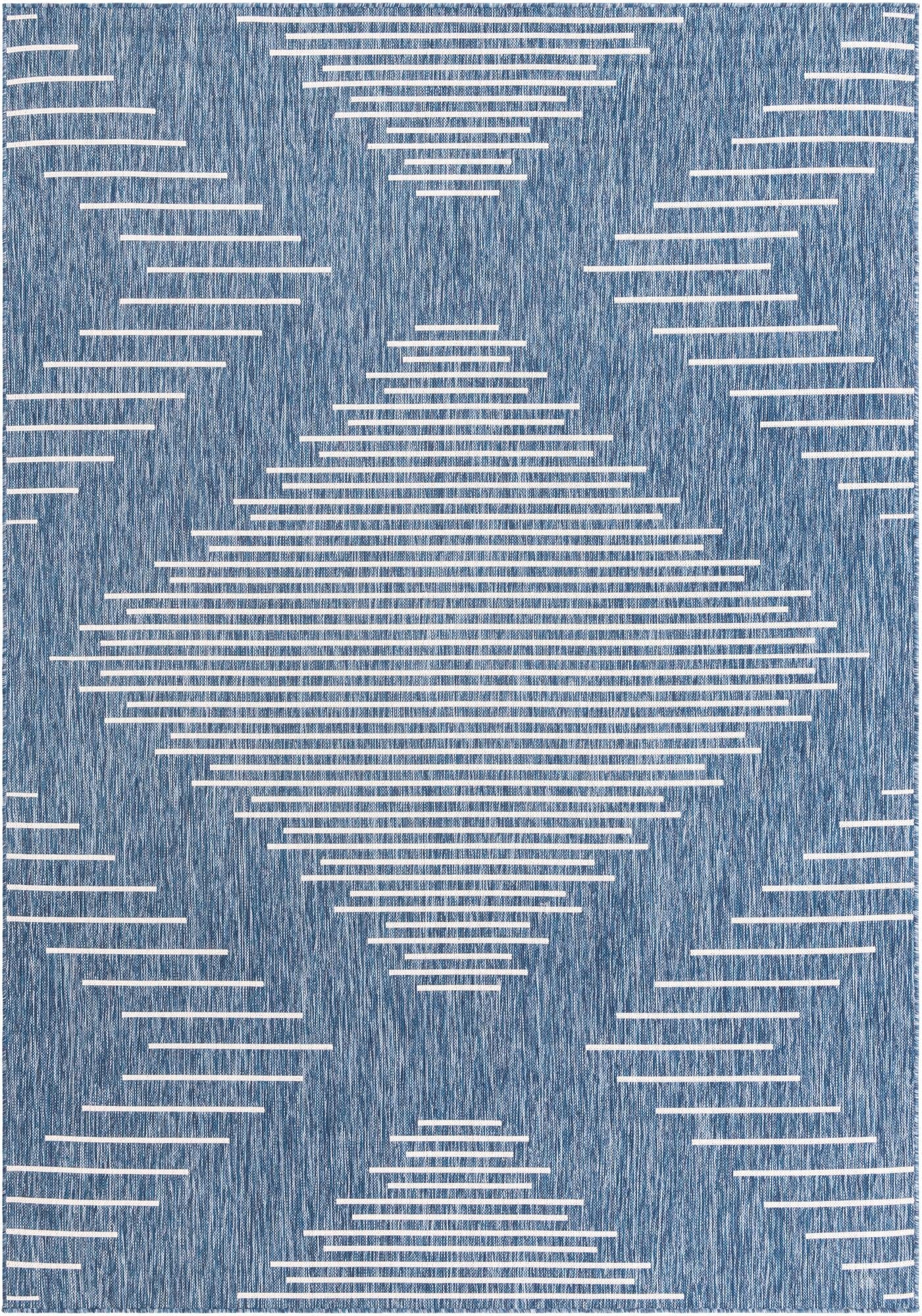  7' x 10'  Washable Modern Indoor / Outdoor Rug