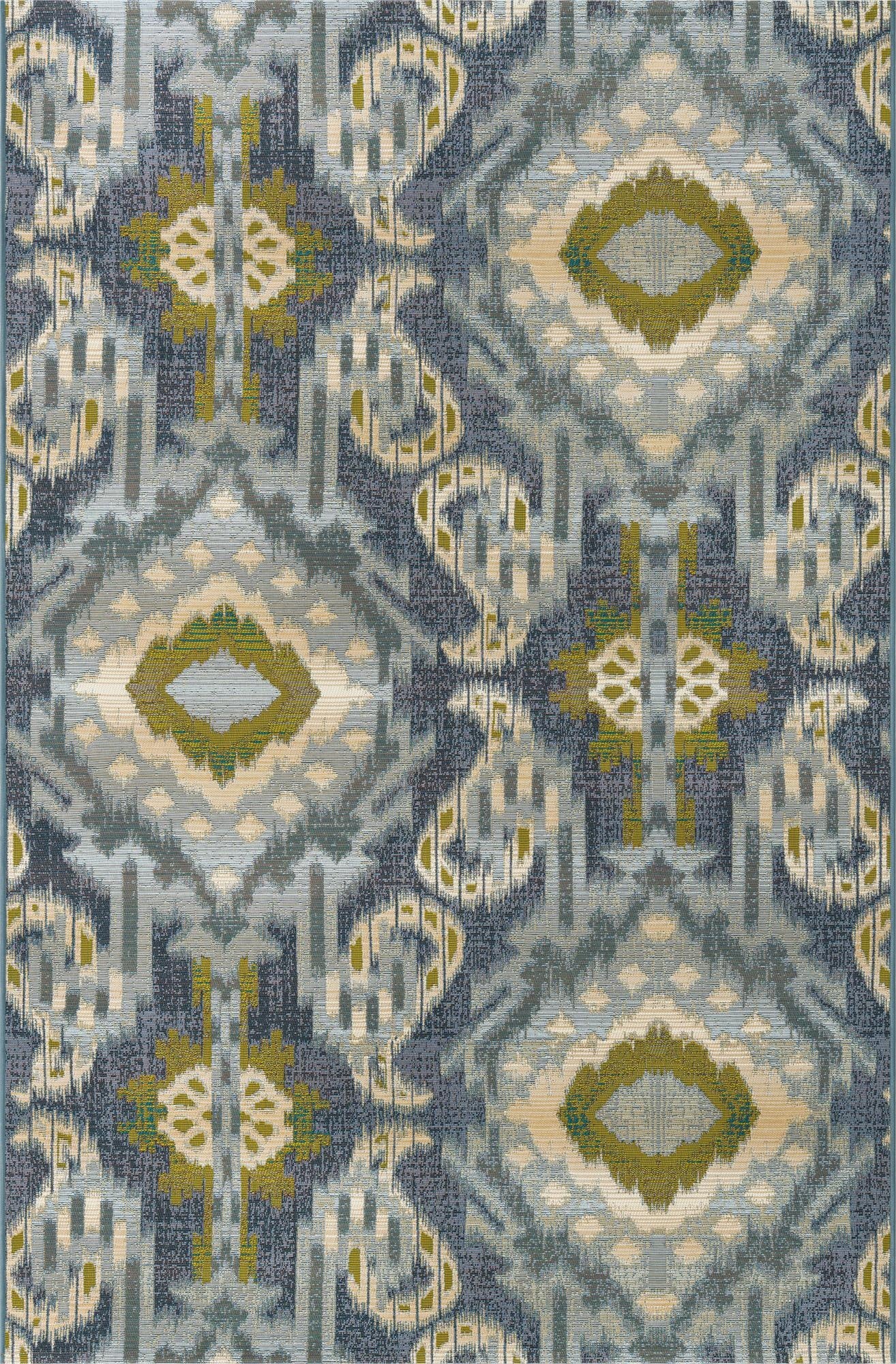  5' 3 x 8'  Washable Modern Indoor / Outdoor Rug