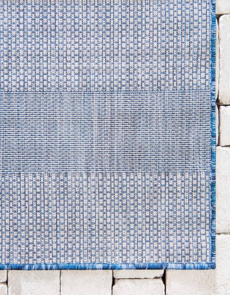 Detail image of  4' x 6'  Washable Ribbon Indoor / Outdoor Rug