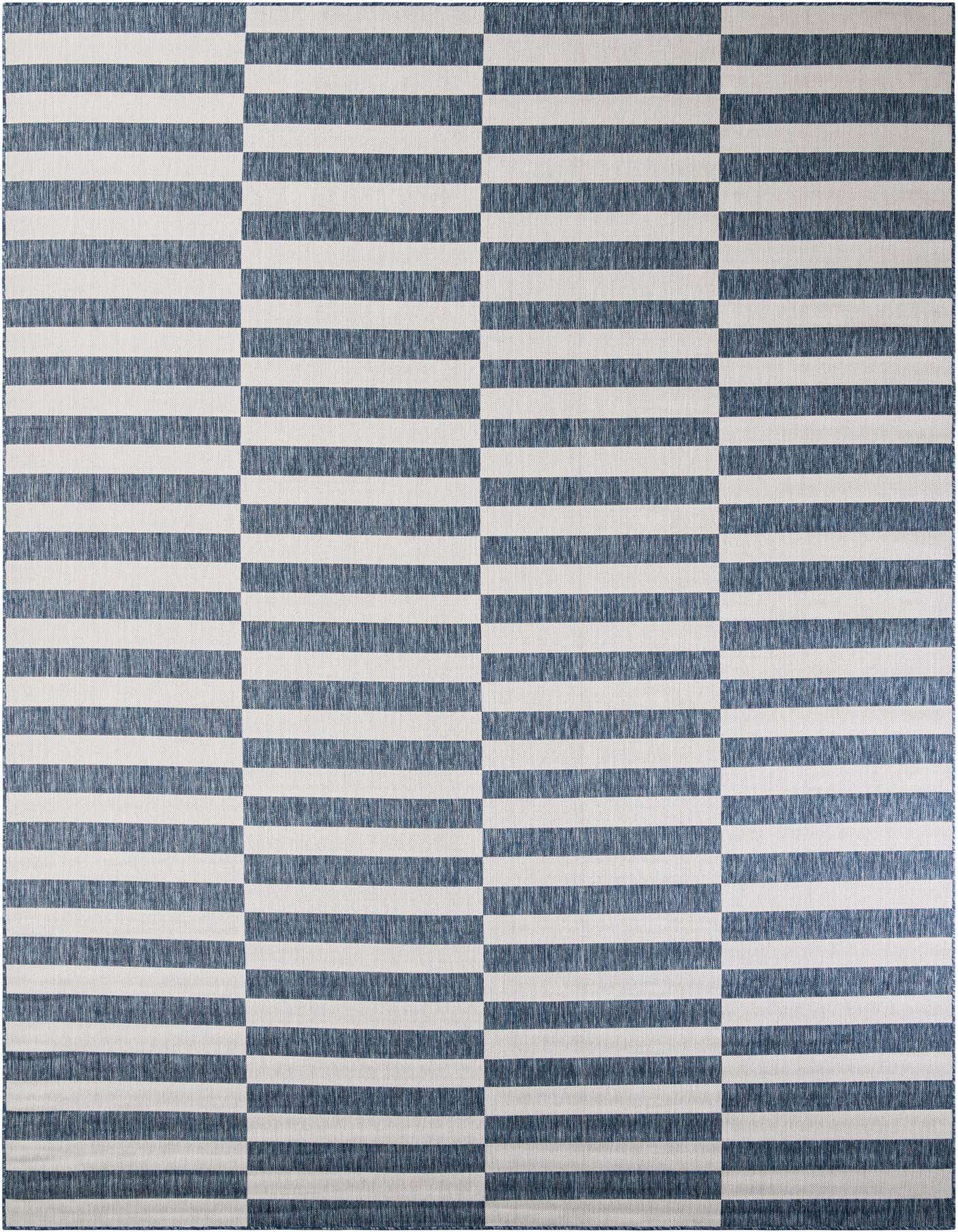 Primary image  10' x 14'  Washable Ribbon Indoor / Outdoor Rug