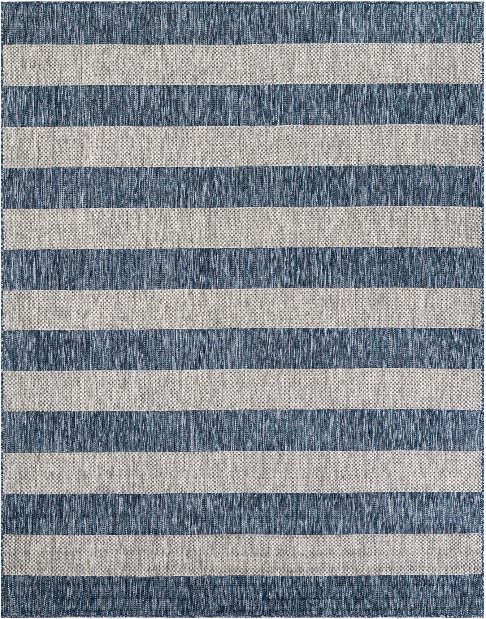  7' 10 x 10'  Washable Ribbon Indoor / Outdoor Rug