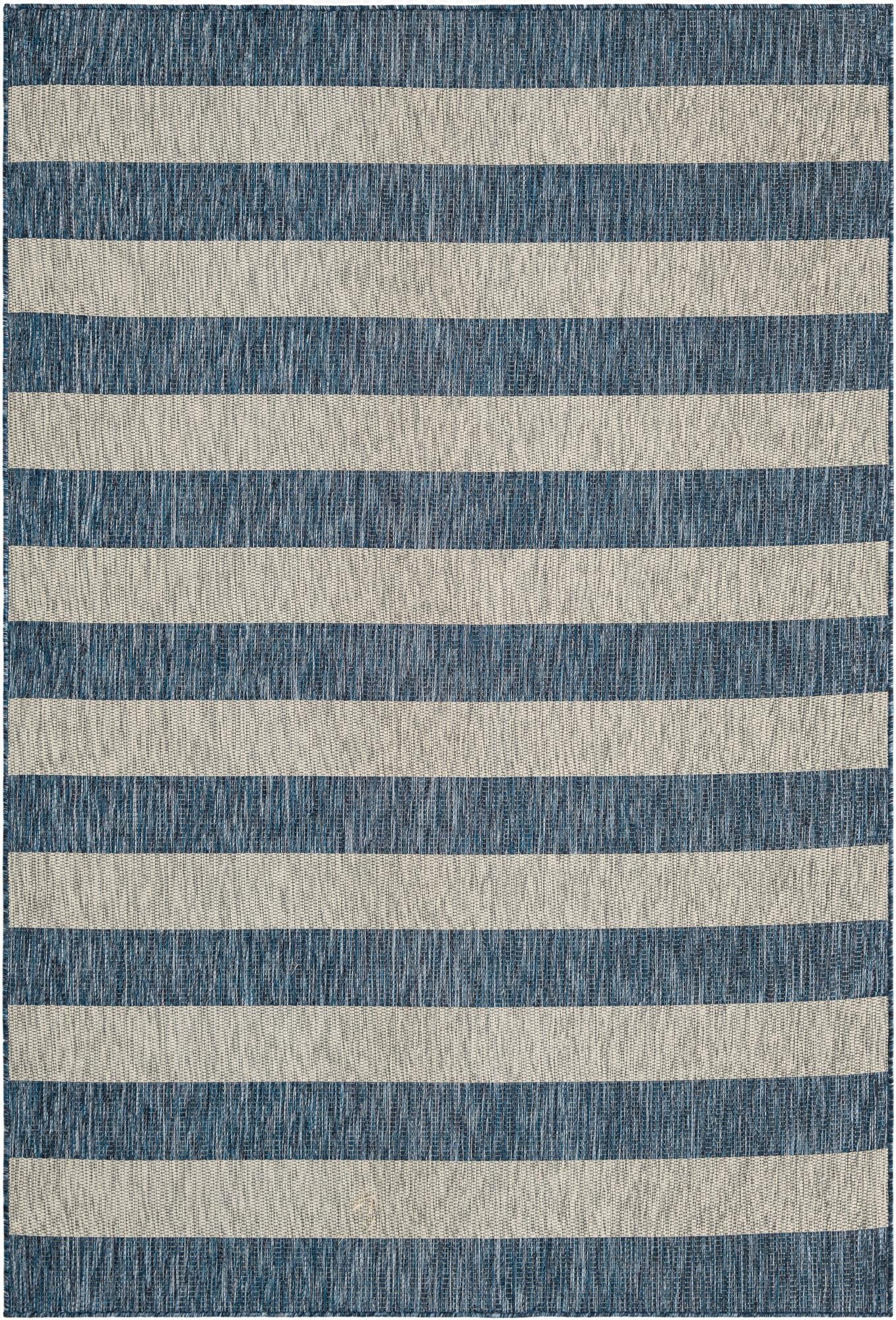  6' x 9'  Washable Ribbon Indoor / Outdoor Rug