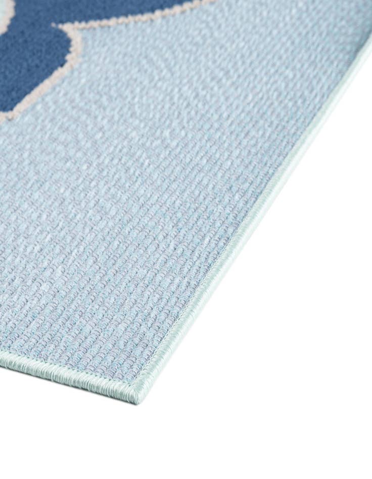 Detail image of  5' 3 x 7' 7  Washable  Indoor / Outdoor Rug