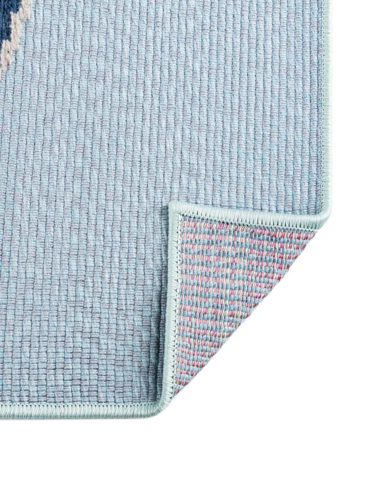 Detail image of  5' 3 x 7' 7  Washable  Indoor / Outdoor Rug