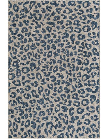 6' x 9' Washable Safari Indoor / Outdoor Rug