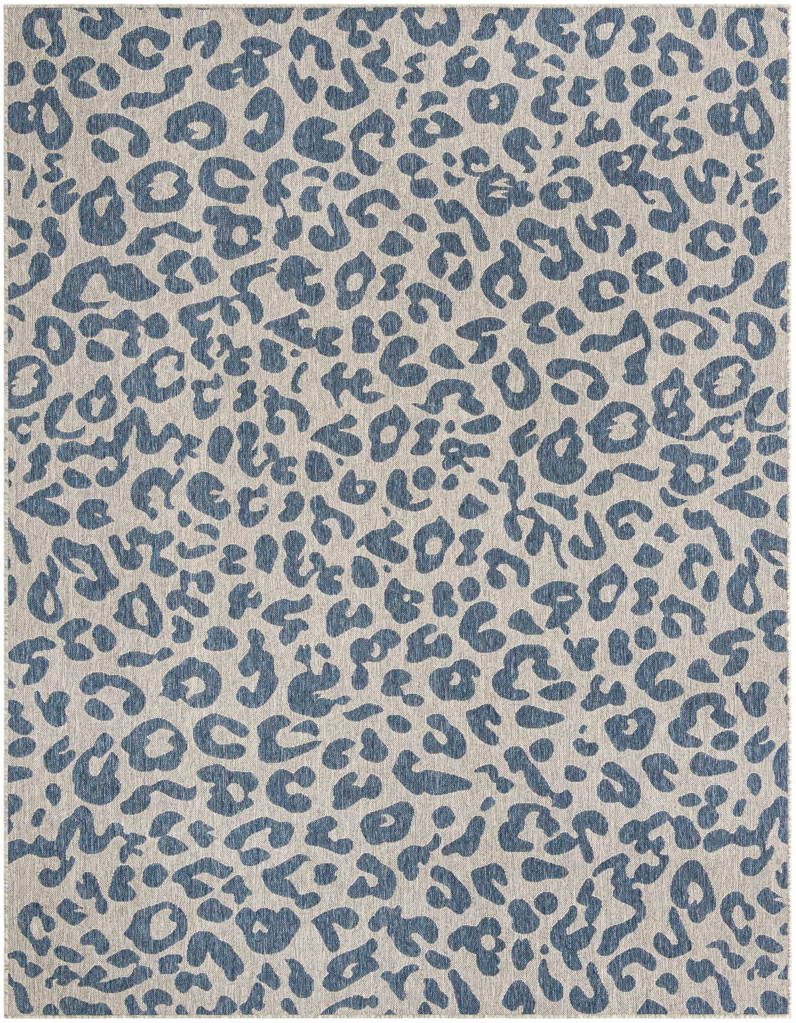 Primary image  7' 10 x 10'  Washable Safari Indoor / Outdoor Rug