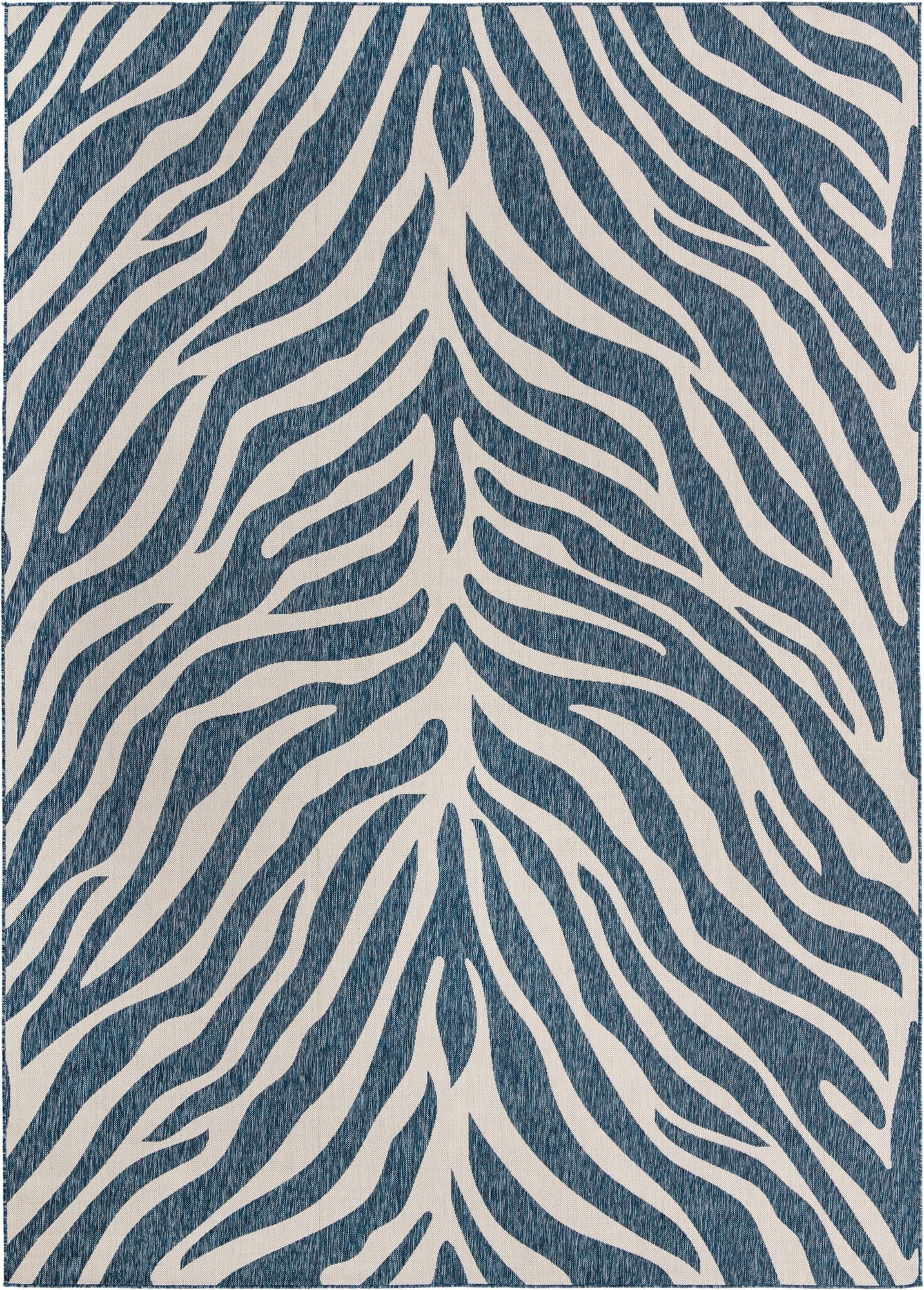  10' x 14'  Washable Safari Indoor / Outdoor Rug