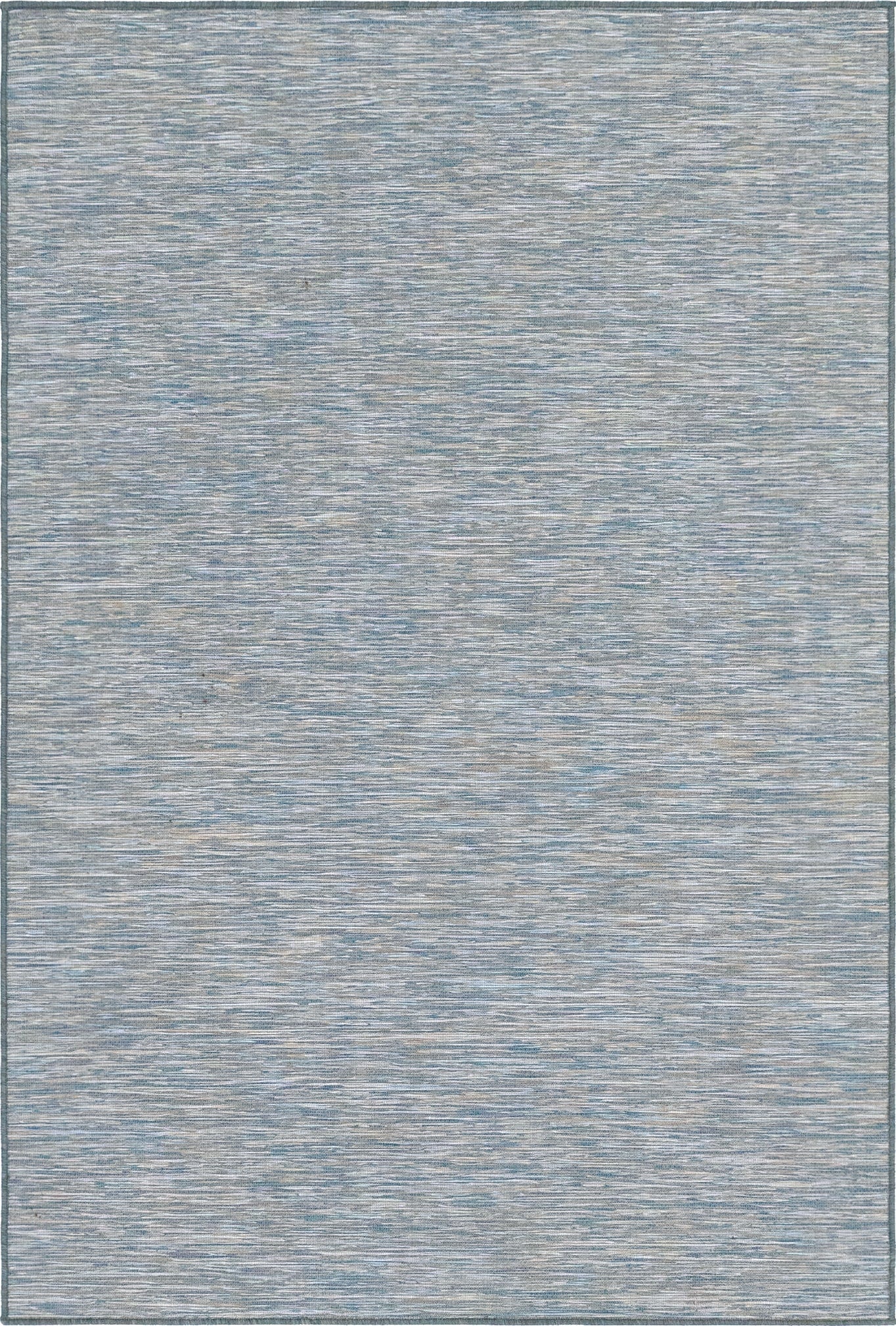  4' 2 x 6'  Washable Solid Indoor / Outdoor Rug