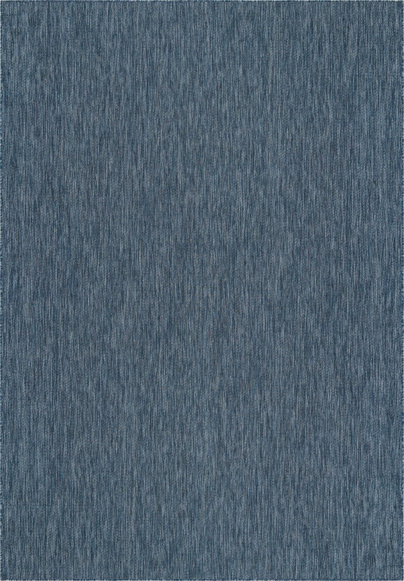  10' x 14'  Washable Solid Indoor / Outdoor Rug