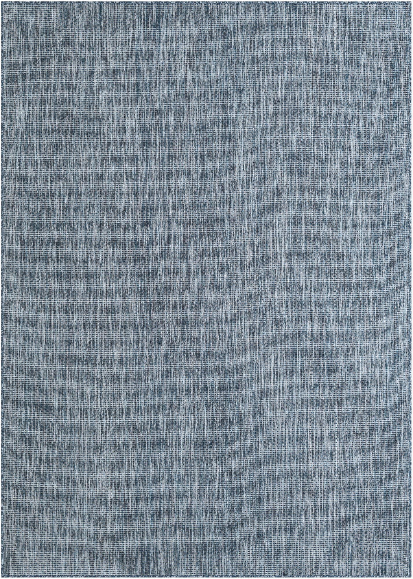  7' x 10'  Washable Solid Indoor / Outdoor Rug