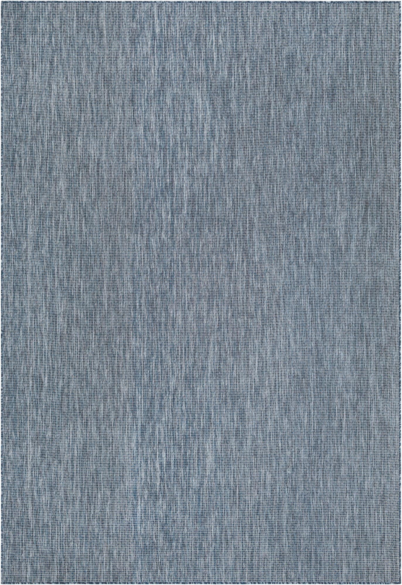  7' 10 x 11'  Washable Solid Indoor / Outdoor Rug