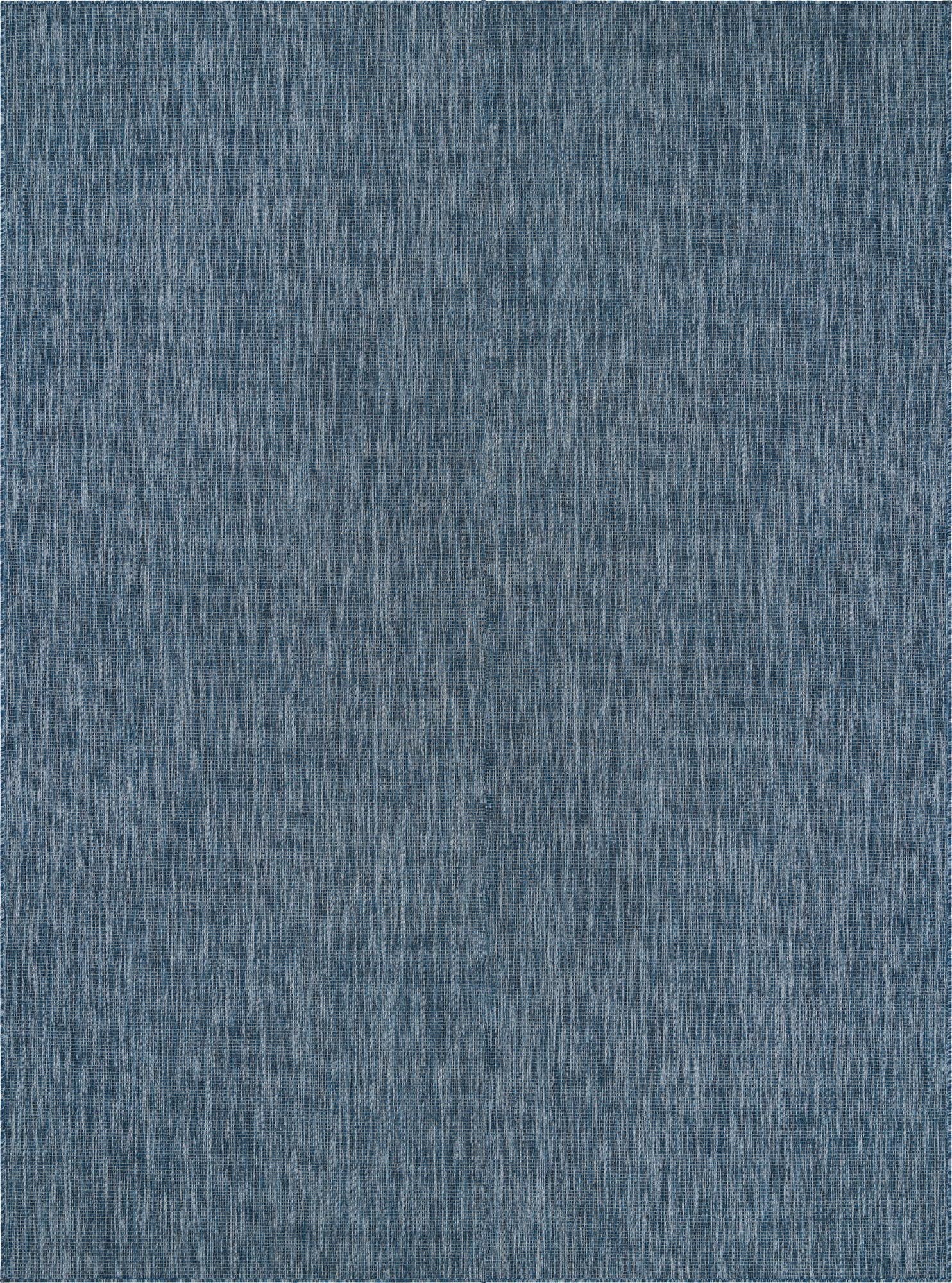  10' x 13'  Washable Solid Indoor / Outdoor Rug