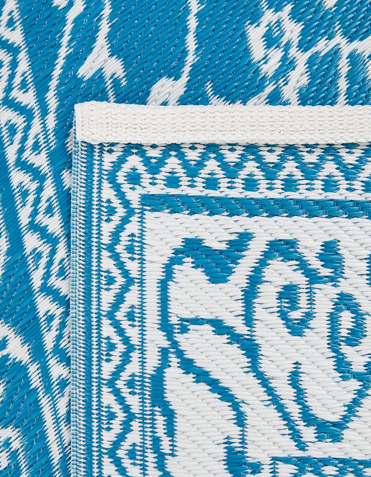 Detail image of  4' x 6'  Washable Traditional Indoor / Outdoor Rug