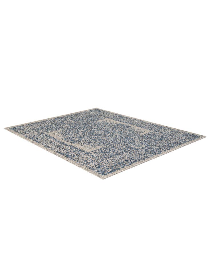 Detail image of  3' 7 x 4' 6  Washable Traditional Indoor / Outdoor Rug