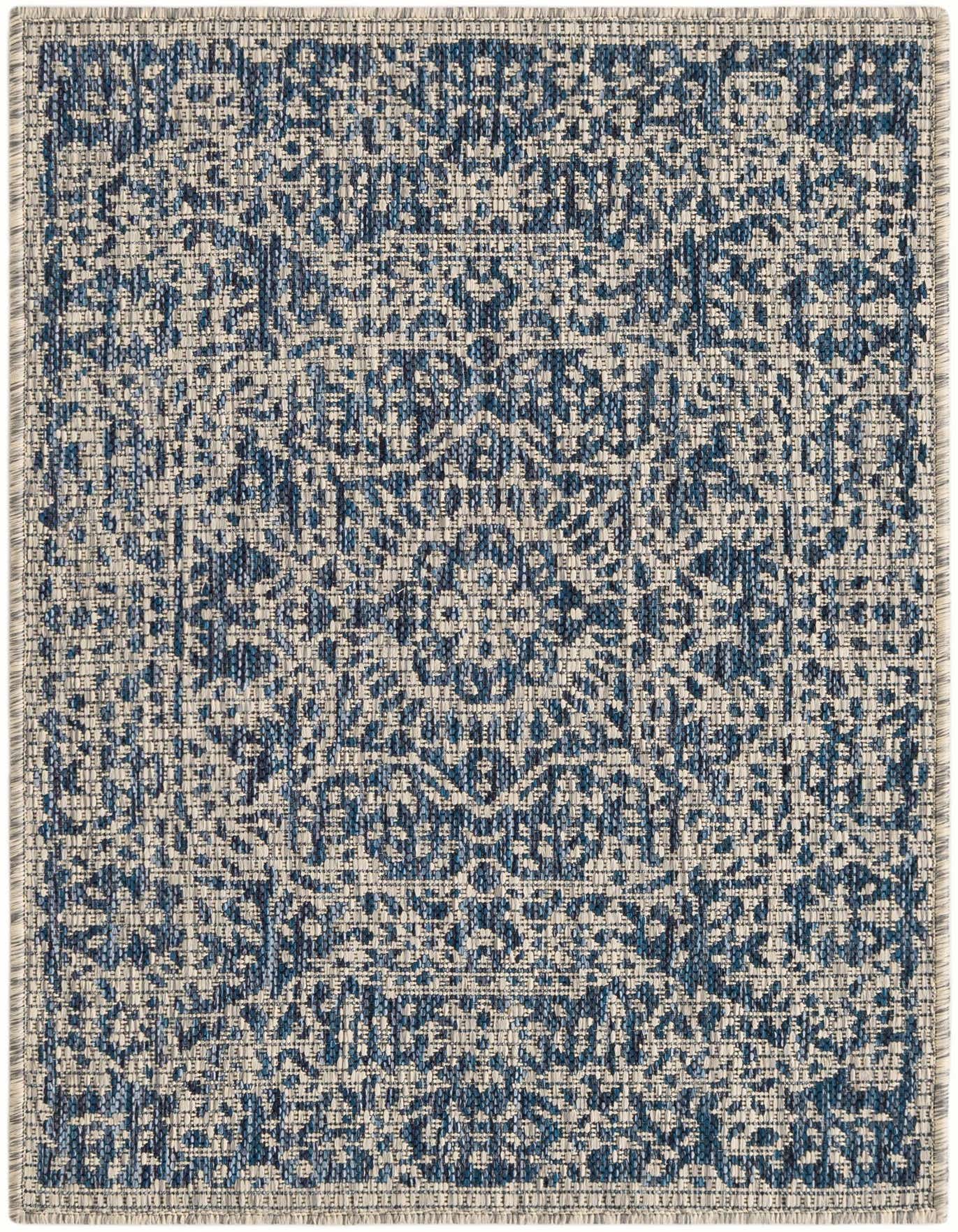 Primary image  2' x 3'  Washable Traditional Indoor / Outdoor Rug
