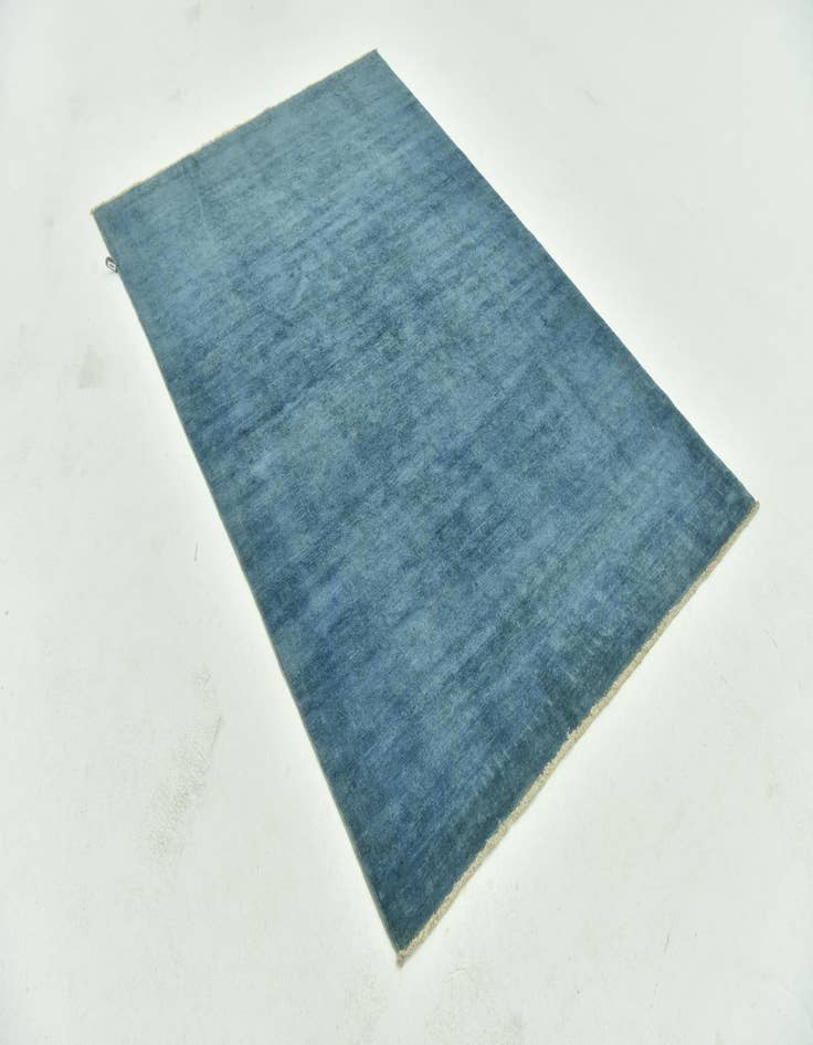 Detail image of  4' x 6' 1  Hand Knotted Over-Dyed Ziegler Rug