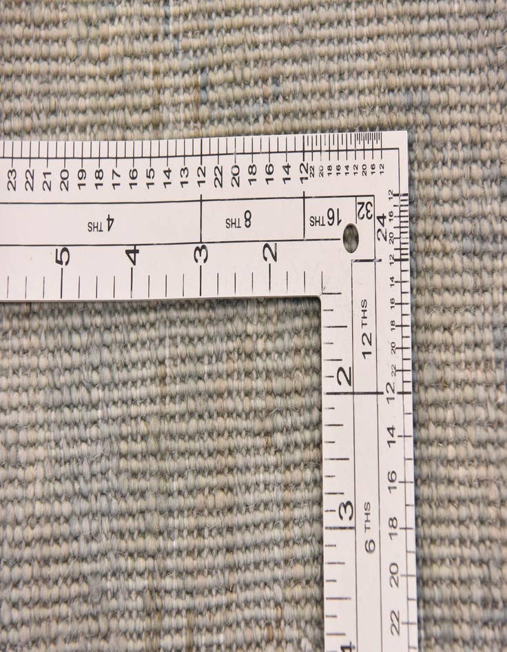 Detail image of  8' 7 x 11' 4  Hand Knotted Over-Dyed Ziegler Rug