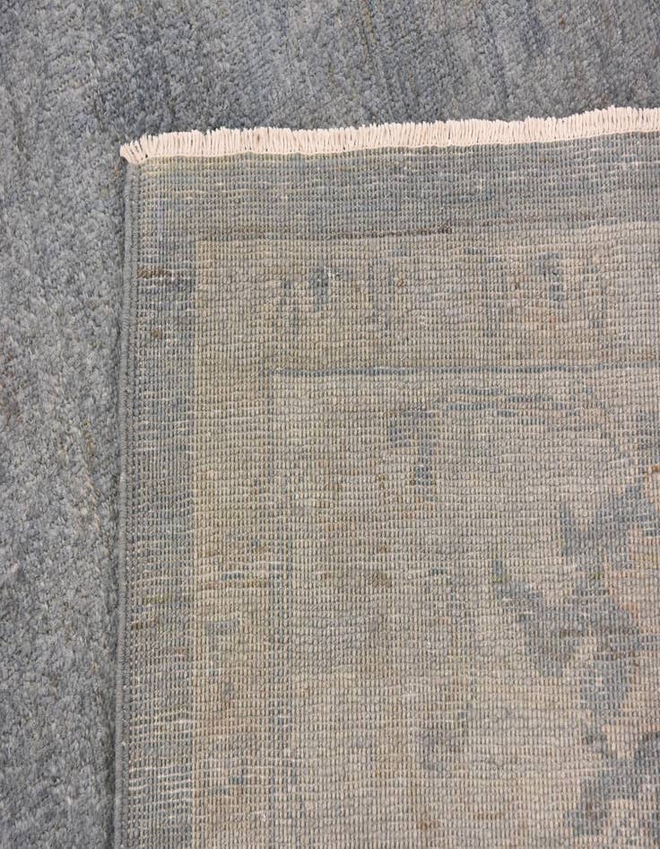 Detail image of  8' 7 x 11' 4  Hand Knotted Over-Dyed Ziegler Rug