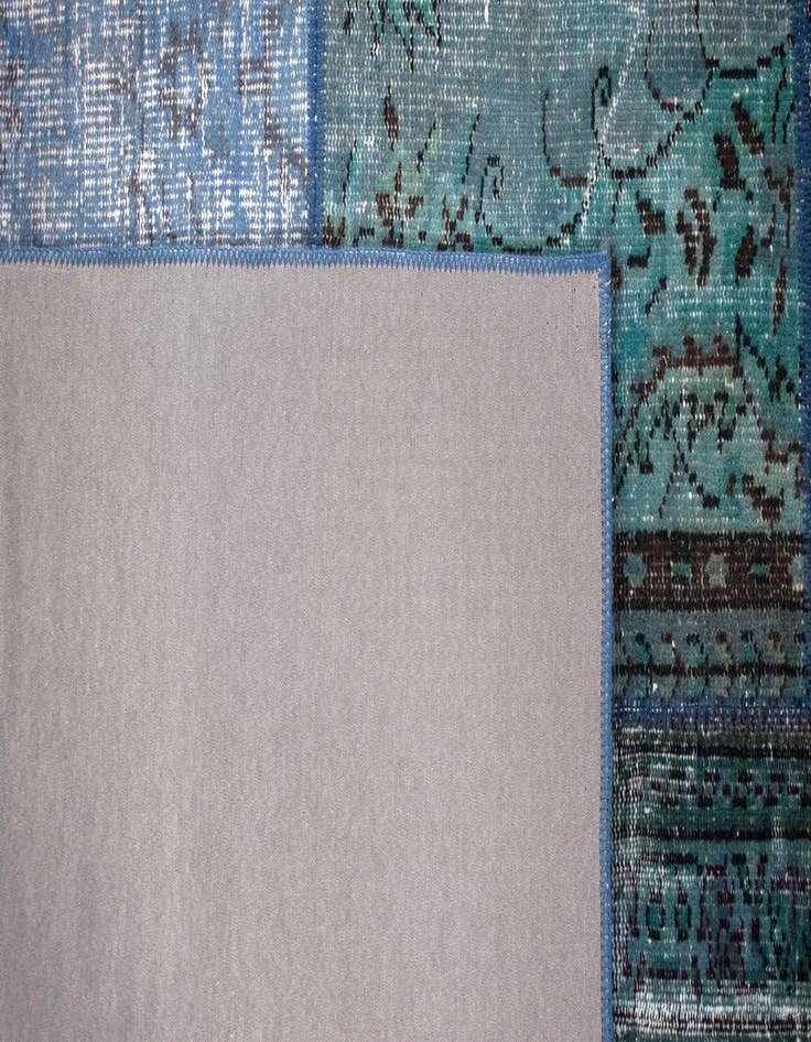 Detail image of  6' 10 x 9' 7 Patchwork Rug