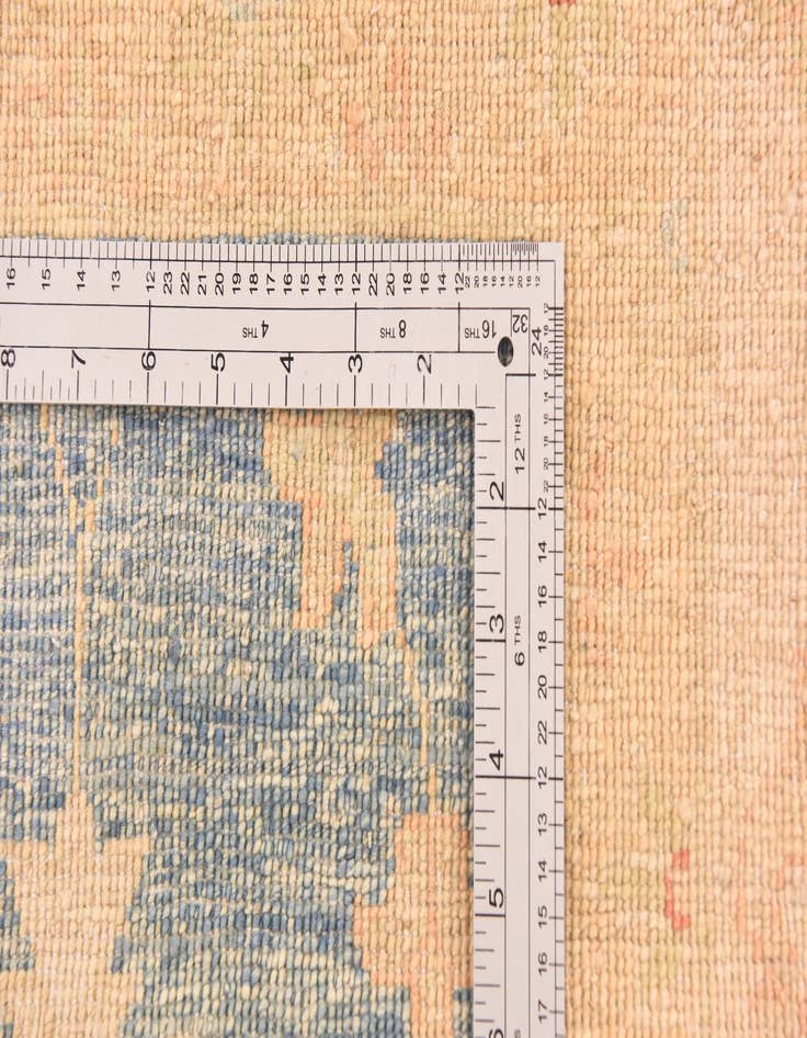 Detail image of  5' 2 x 8'  Hand Knotted Peshawar Ziegler Rug