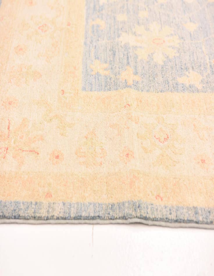 Detail image of  5' 2 x 8'  Hand Knotted Peshawar Ziegler Rug