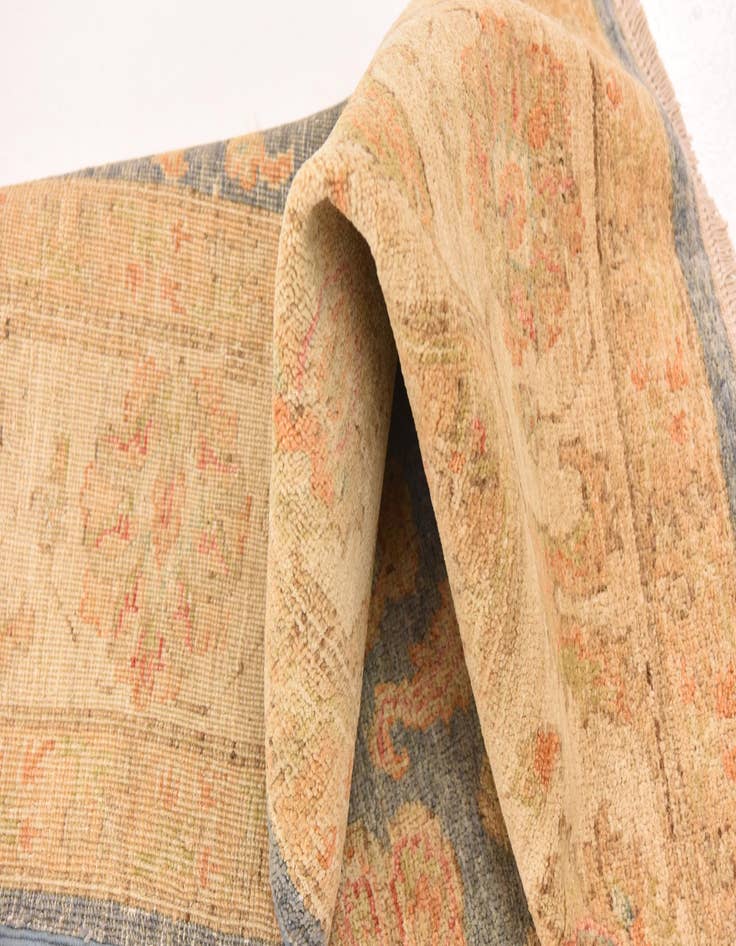 Detail image of 5' 9 x 7' 8 Hand Knotted Peshawar Ziegler Rug