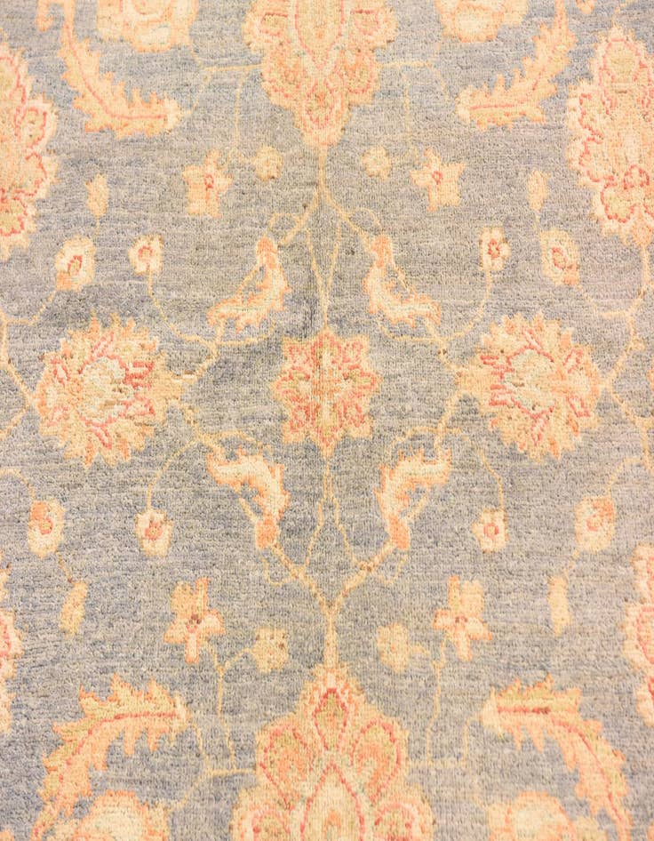 Detail image of 5' 9 x 7' 8 Hand Knotted Peshawar Ziegler Rug