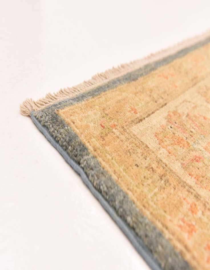 Detail image of 5' 9 x 7' 8 Hand Knotted Peshawar Ziegler Rug