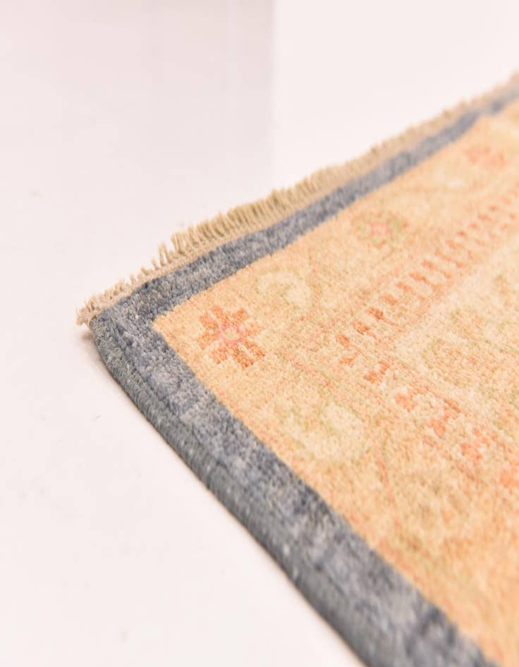 Detail image of  8' 8 x 12' 3  Hand Knotted Peshawar Ziegler Rug