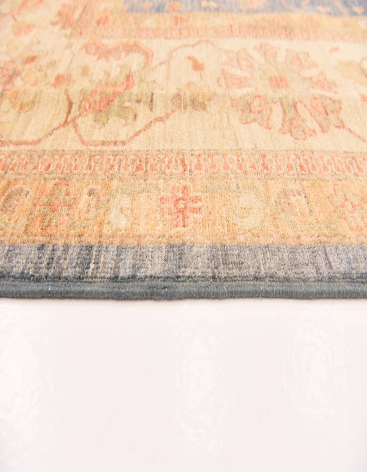 Detail image of  9' x 12' 5  Hand Knotted Peshawar Ziegler Rug