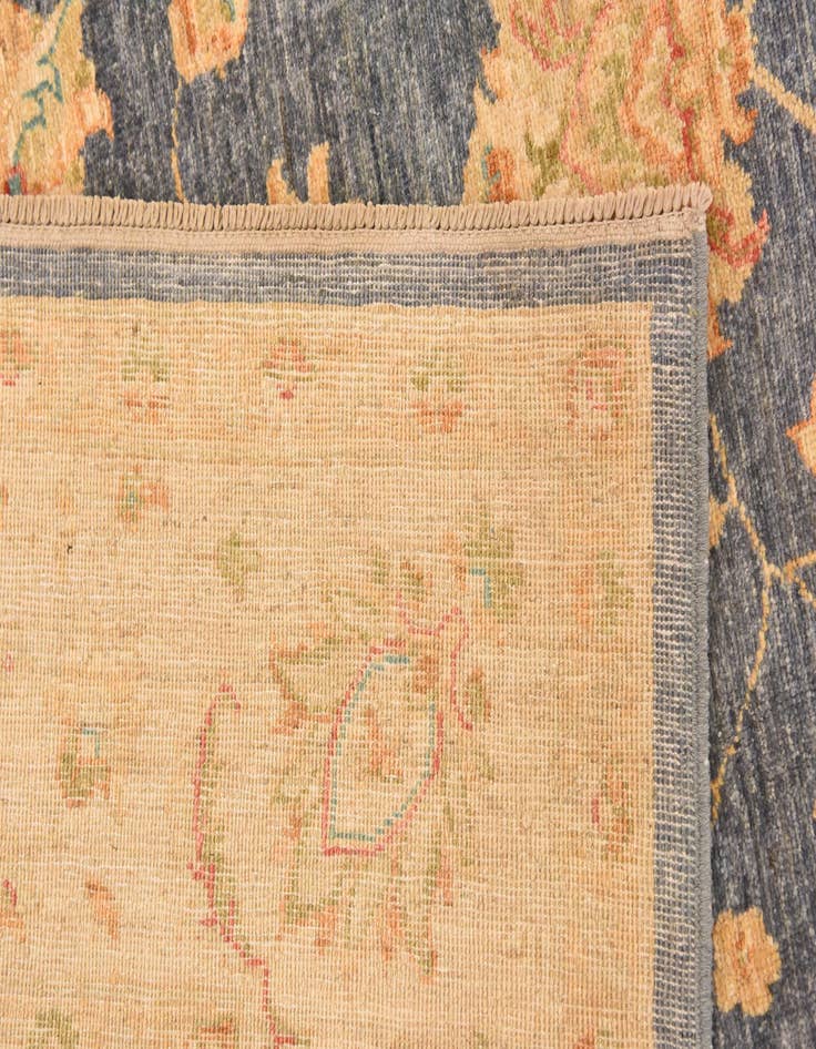 Detail image of  6' 8 x 9' 8  Hand Knotted Peshawar Ziegler Rug