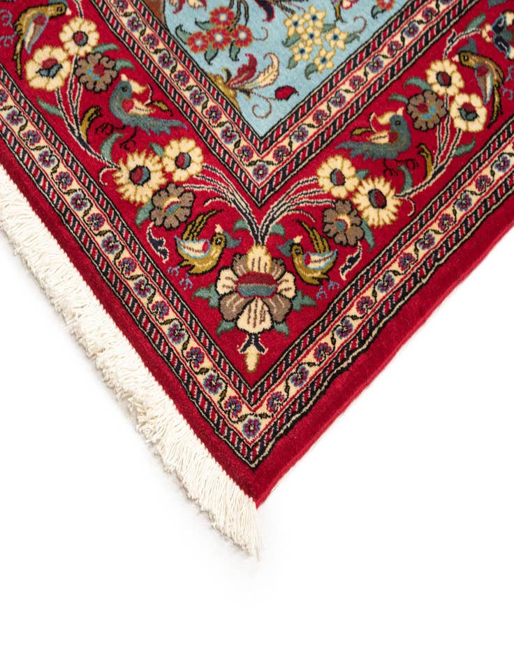 Detail image of  4' 8 x 6' 11 Qom Rug
