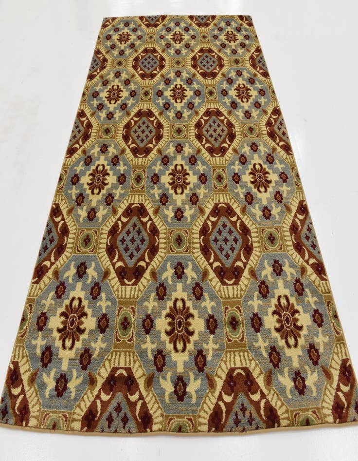 Detail image of  5' 4 x 7' 7 Reproduction Gabbeh Rug