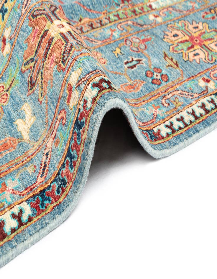 Detail image of  6' 9 x 10' Rubin Ziegler Wool Rug