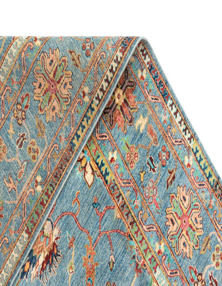 Detail image of  6' 9 x 10' Rubin Ziegler Wool Rug