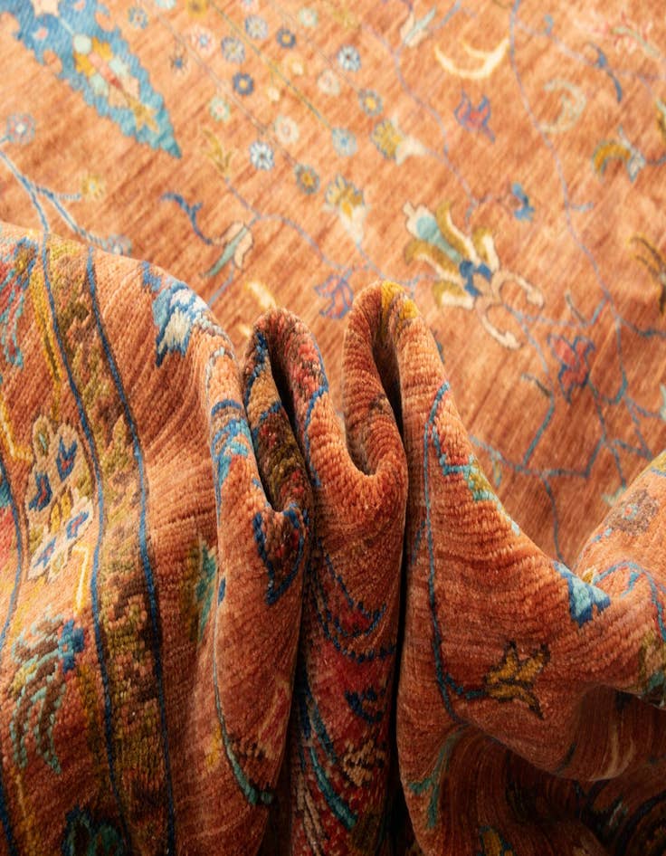 Detail image of  8' 1 x 11' 5 Samarkand Wool Rug