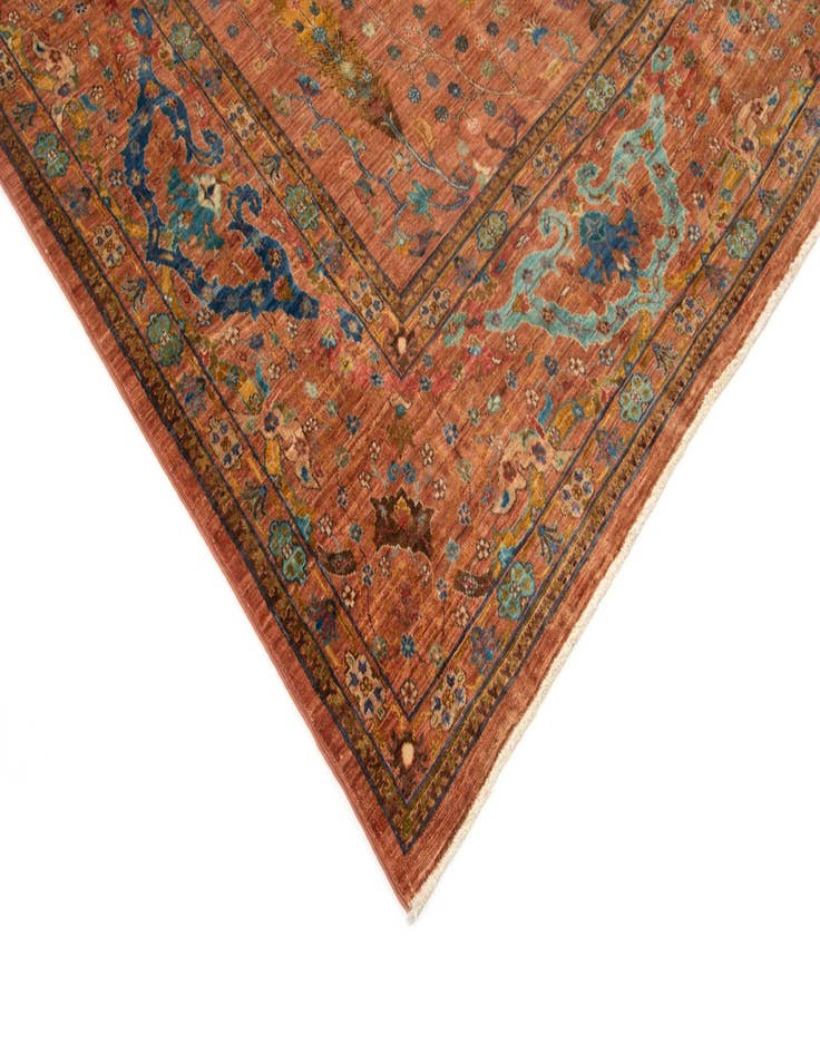 Detail image of  8' 1 x 11' 5 Samarkand Wool Rug